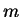 \( m \)