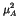 $\displaystyle \mu_{A }^{2}$