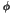 $\displaystyle \phi$