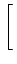 $\displaystyle \left[\vphantom{1+\frac{4}{\pi}\cos(2\pi(\frac{1}{2}f_{b})t)-\frac{4}{3\pi}\cos(2\pi(\frac{3}{2}f_{b})t)+\ldots}\right.$