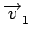 $ \overrightarrow{v}_{{1}}^{}$