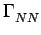 $ \Gamma_{{NN}}^{}$