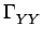 $\displaystyle \Gamma_{{YY}}^{}$