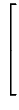 $\displaystyle \left[\vphantom{\begin{array}{c} V_{1M}  V_{1L}  V_{2M}  V_{2L}\end{array}}\right.$
