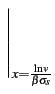 $\displaystyle \left.\vphantom{\frac{\frac{1}{\sqrt{2\pi}}e^{-\frac{x^{2}}{2}}}{...
...ma_{s}e^{\beta\sigma_{s}x}}}\right\vert _{{x=\frac{\ln v}{\beta\sigma_{s}}}}^{}$