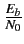 $ {\frac{{E_{b}}}{{N_{0}}}}$