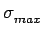 $ \sigma_{{max}}^{}$