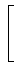$\displaystyle \left[\vphantom{\frac{1}{N}\sum_{n=0}^{N-1}\underline{f}\left(m,n\right)\exp\left(-2\pi j\frac{nv}{N}\right)}\right.$
