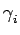$ \gamma_{{i}}^{}$