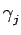 $\displaystyle \gamma_{{j}}^{}$
